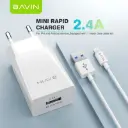 CARGADOR DE CARGA RAPIDA + CABLE USB C O MICRO USB PC895Y