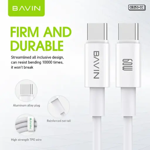 CABLE USB C A USB C / CB253-CC
